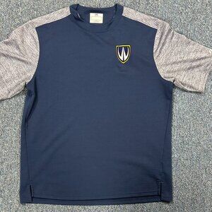 Embroidered University of Windsor Heavy Majestic T Shirt Sz L